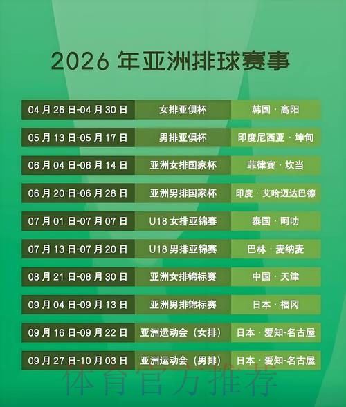 2026年女排世界杯直播全攻略